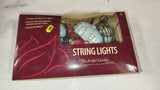 Vtg 2004 Primal Lite Art Line Patio String Lights Retro Cars & Camper Trailers