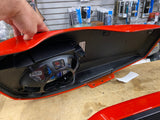 Speaker Covers Legendary Orange 25th CVO Road Glide 2024 Harley Sadlebag lid OEM