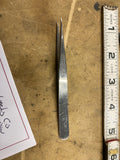 C.R. Leeds Co. Precision Tweezers 3.5" Pointed Tip Switzerland Watchmaker Vtg