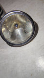 Vintage Eveready Masterlite Flashlight 1950s Black Chrome Art Deco 2D Cell