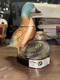 Vintage Jim Beam Ducks Unlimited Decanter 1980 Blue Winged Teal Empty