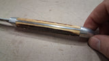 Vintage Queen Cutlery Stainless Steel Slicing Knife Stag Handle Carving USA