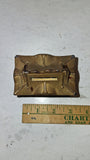 Vintage Japanese Metal Pagoda Temple Coin Bank SNK Made In Japan