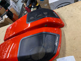 Speaker Covers Legendary Orange 25th CVO Road Glide 2024 Harley Sadlebag lid OEM
