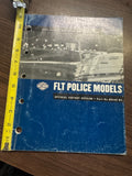 2002 Factory Harley Parts Catalog FLT Police Models