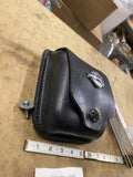 Sissybar Bag Pouch Harley OEM Leather Bar Shield Acc Sportster Dyna Softail FXR