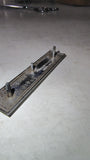Vintage GM Chevrolet Stars and Stripes Vitrolux Metal Bar Emblem Badge 9728850