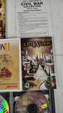 Sid Meiers Civilization PC Game Lot Civ II III IV Beyond the Sword CivCity Rome