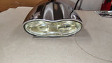 Chrome ET Wave Cyclops Dual Headlight Motorcycle Custom Chopper Bobber