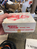 EICO CRA TV Picture Tube Test Adapter for Tube Tester - Great Condition NOS Box