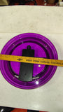 Vintage Harley Davidson Neon Wall Clock 12" Purple Enhance Retro Garage Bar Sign