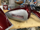 Paint Set Softail Gas tanks Bobtail Rear fender Springer Softail FXSTS Custom