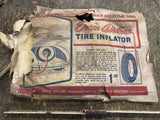 Vintage Ernie Airline Tire Inflator Kramer Auto Acc Advertising Orig Display!