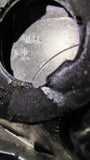 89- 93 Cadillac DeVille Trunk Key Hole Cover Crest Emblem Sliding Badge 20731450