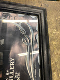 Jack Daniel's Old No. 7 Whiskey Framed Mirror Sign Bar Decor 17x21 Beer Tavern