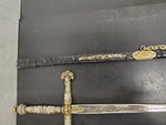 VTG ROBERT SWORD SPAIN ORNATE FRATERNAL RAPIER FANCY SCABBARD SHEATH DRESS JEWEL