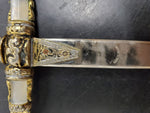 VTG ROBERT SWORD SPAIN ORNATE FRATERNAL RAPIER FANCY SCABBARD SHEATH DRESS JEWEL