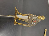 VTG ROBERT Sword - Rare Navy / Officer Dress Sword - Make: Robert, Made in Spain