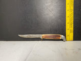 OLD VINTAGE COLLECTIBLE FIXED BLADE SHEATH KNIFE MADE IN JAPAN-ORIGINAL SHEATH