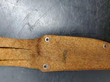 OLD VINTAGE COLLECTIBLE FIXED BLADE SHEATH KNIFE MADE IN JAPAN-ORIGINAL SHEATH