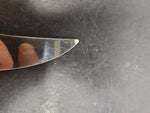 VTG IMPERIAL PROV. R.I. U.S.A. FIXED BLADE KNIFE STEEL MOOSE HANDLE FISHING HUNT