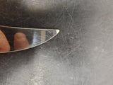 VTG IMPERIAL PROV. R.I. U.S.A. FIXED BLADE KNIFE STEEL MOOSE HANDLE FISHING HUNT
