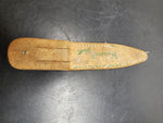 VTG IMPERIAL PROV. R.I. U.S.A. FIXED BLADE KNIFE STEEL MOOSE HANDLE FISHING HUNT