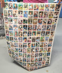 VINTAGE 1989 TOPPS MLB PLAYERS BASEBALL CARD POSTER-132 CARDS TOTAL-UNCUT-VFCOND