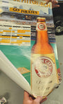 1996 PITTSBURGH PIRATES SCHEDULE POSTER"A NEW ERA FOR PITTSBURGH"-IRON CITY BEER