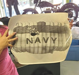 VTG PARACHUTE NAVY PHOTO/POSTER WITH INSCRIPTION ON BACK-VERY COLLECTIBLE PIECE!