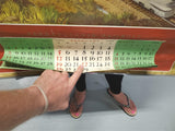 VTG 1956 PENNSYLVANIA RAILROAD PRR RR TRAIN CALENDAR GRIF TELLER DYNAMIC PROGRES