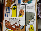 Vtg 1964 American Telephone Telegraph Poster Advertisement Phone Courtesy Unique
