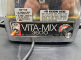 Vtg Vita-Mix 3600 Plus Blender/Juicer Stainless Steel Tested Works Action Dome!!