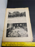 1914 WW1 Battle Art by Franz Kienmayer From Illustrated Story German Publication