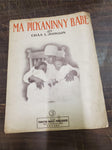 Vtg Ma Pickaninny Babe Large Sheet Music Pamphlet 1913 Forster Chicago Illinois