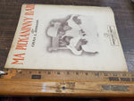 Vtg Ma Pickaninny Babe Large Sheet Music Pamphlet 1913 Forster Chicago Illinois