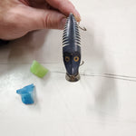 Vtg Lot Box Fishing Lures Bait Line Hooks 50's 60's USA ANTIQUE Spinners Heddon