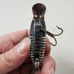 Vtg Lot Box Fishing Lures Bait Line Hooks 50's 60's USA ANTIQUE Spinners Heddon