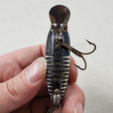 Vtg Lot Box Fishing Lures Bait Line Hooks 50's 60's USA ANTIQUE Spinners Heddon