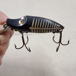 Vtg Lot Box Fishing Lures Bait Line Hooks 50's 60's USA ANTIQUE Spinners Heddon
