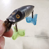 Vtg Lot Box Fishing Lures Bait Line Hooks 50's 60's USA ANTIQUE Spinners Heddon