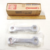 Nos Alum 7/8 Dog Bone Handlebar 6" Risers Chopper Old Skool Vtg Triumph Honda CB