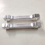 Nos Alum 7/8 Dog Bone Handlebar 6" Risers Chopper Old Skool Vtg Triumph Honda CB