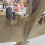 Vtg Cox Curtiss P-40 Warhawk Engine Powered Combat Camouflage Aircraft NO-5500
