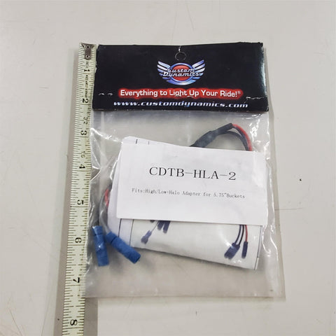 1957-2020 Harley Headlight Adaptor Mounting Kit F/CD5" Custom Dynamics 2001-1398