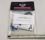 1957-2020 Harley Headlight Adaptor Mounting Kit F/CD5" Custom Dynamics 2001-1398