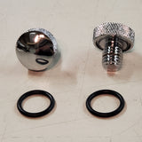 New Seat Bolts Knobs Harley Softail Heritage Springer Fatboy Chopper Side Mount