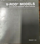 Harley Davidson 2013 V-Rod Night Rod Special V-Rod Muscle Parts Catalog
