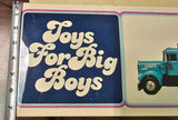 1970's toys for big boys Peterbuilt whisky decanter orig box Tractor Trailer IML