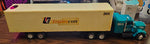 1970's toys for big boys Peterbuilt whisky decanter orig box Tractor Trailer IML